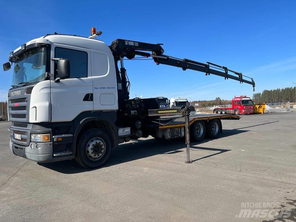Scania R 420 LB Camiões grua