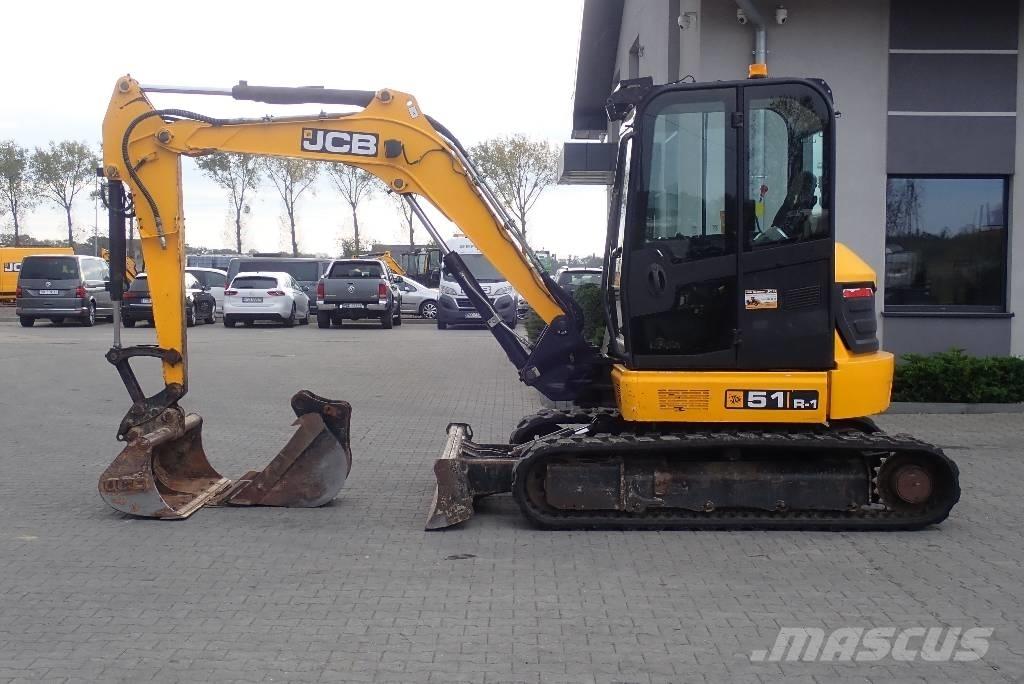 JCB 51 R-1 Miniescavadeiras