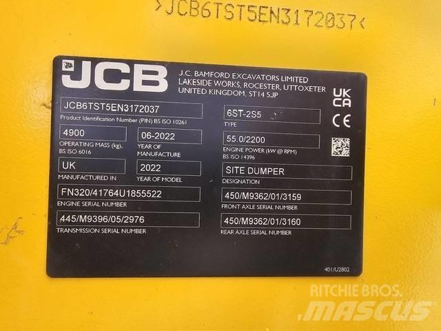 JCB 6 T Dumpers de obras
