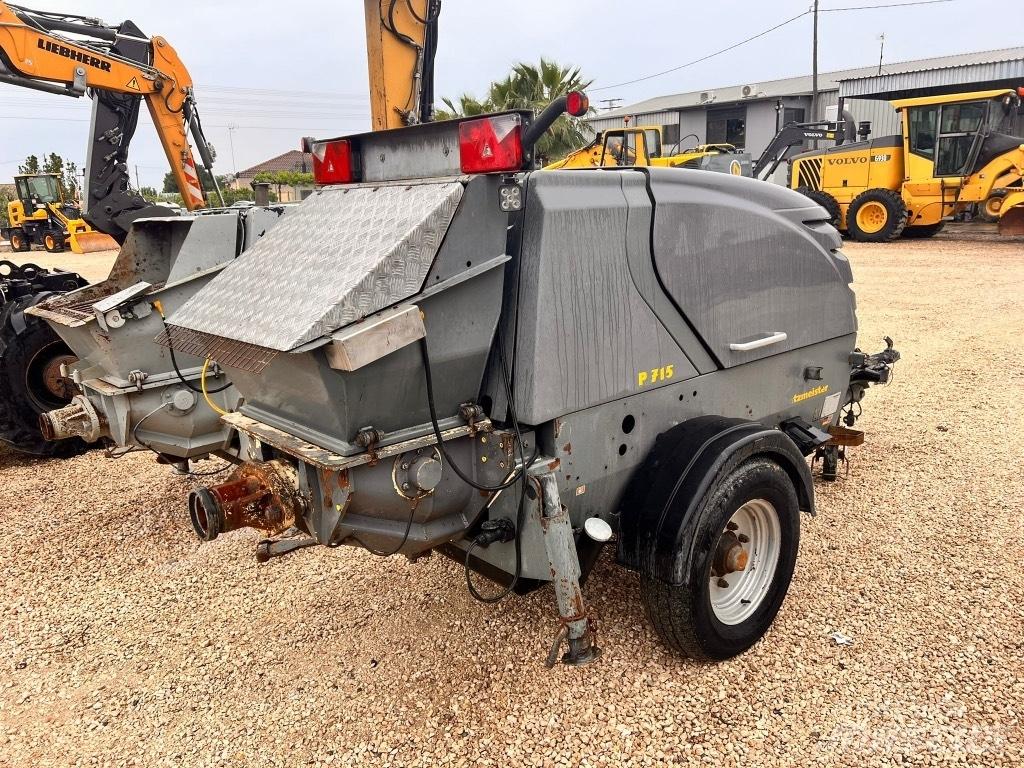 Putzmeister P 715 TD Bombas de betonagem