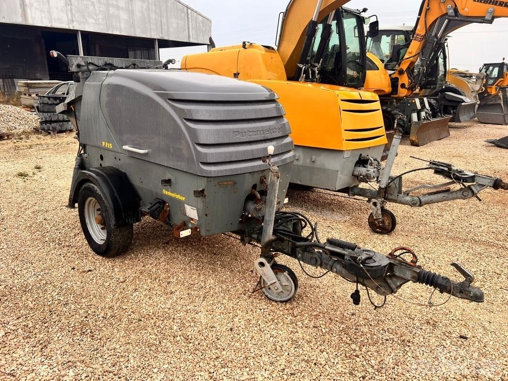 Putzmeister P 715 TD Bombas de betonagem