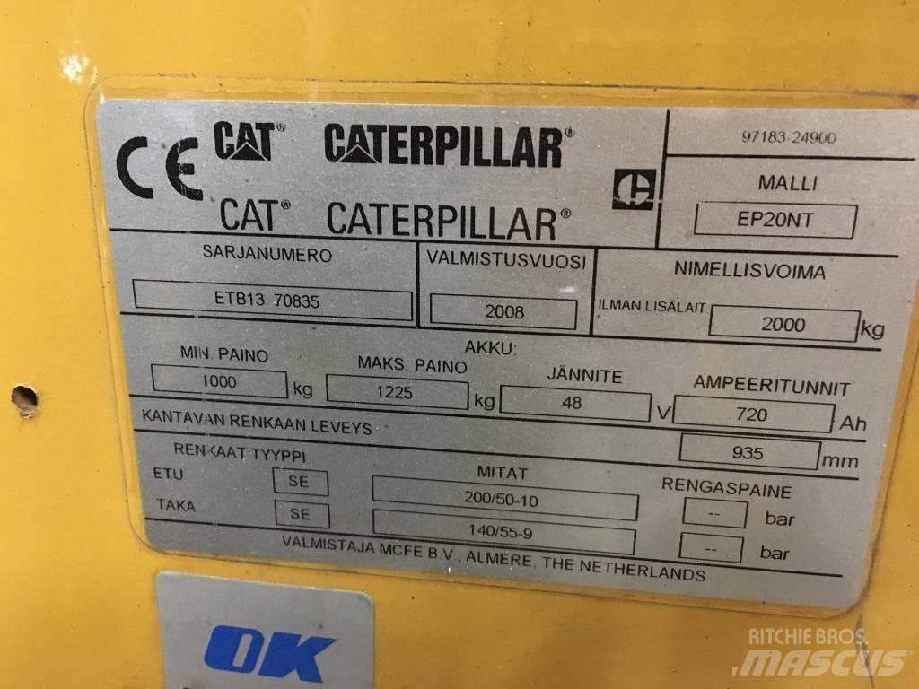 CAT EP 20 NT Empilhadores eléctricos