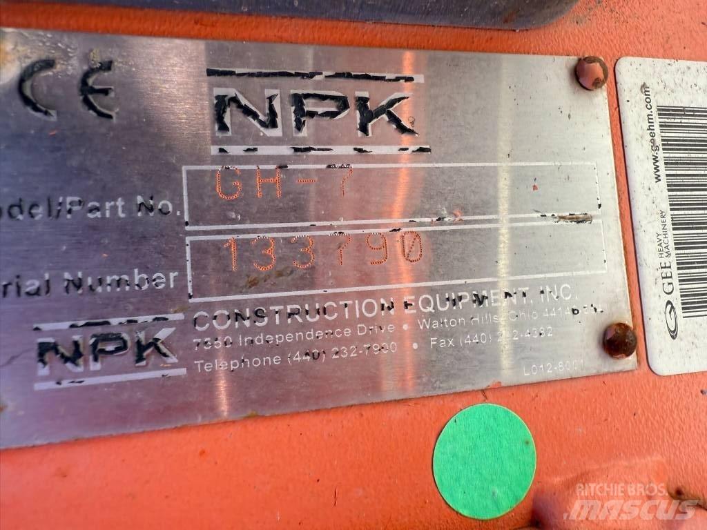 NPK GH 7 Martelos de quebragem