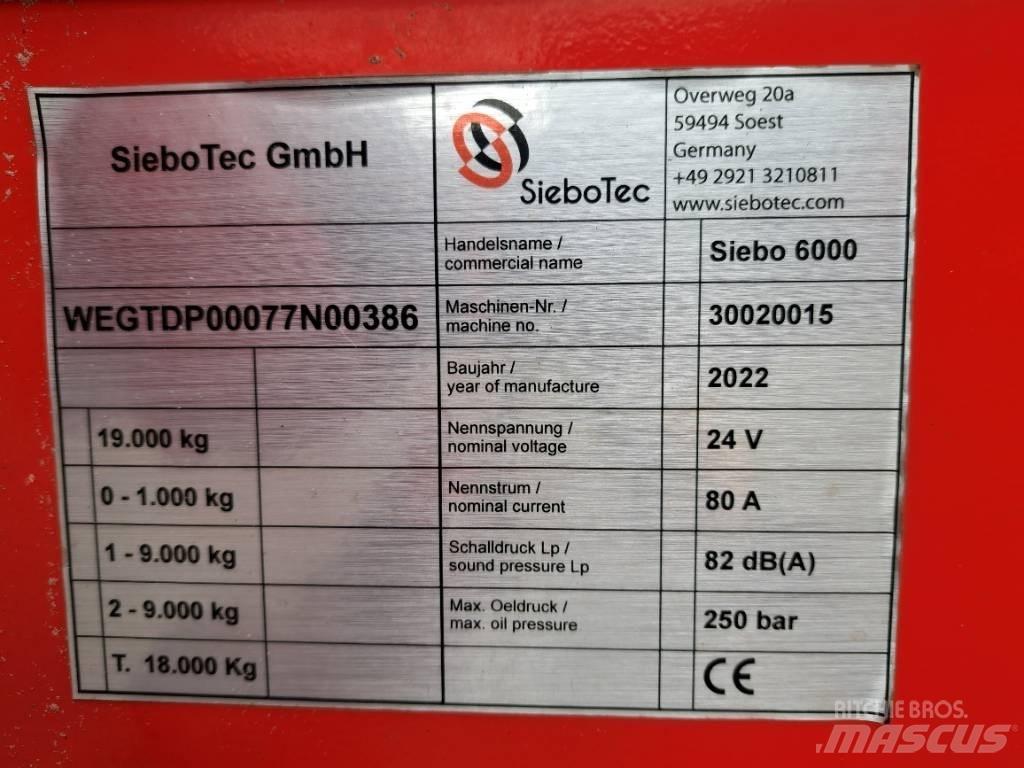 Siebotec Siebo 6000 Tambores