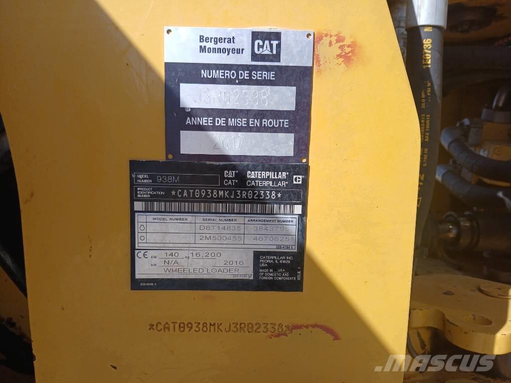 CAT 938 Carregadeiras de rodas