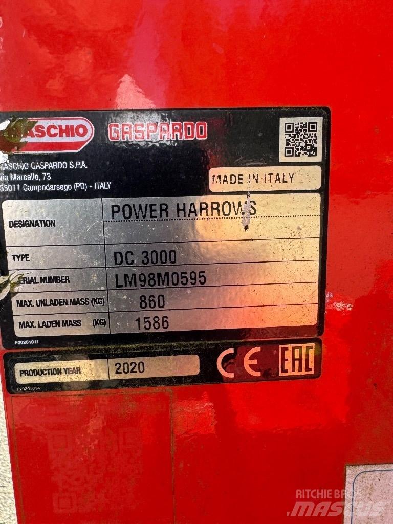 Maschio DC 3000 Grades mecânicas e moto-cultivadores