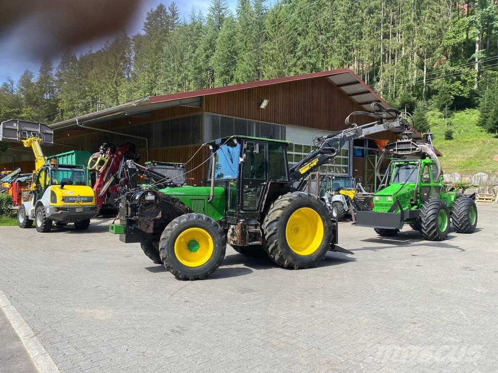 John Deere 6400 Tractores florestais