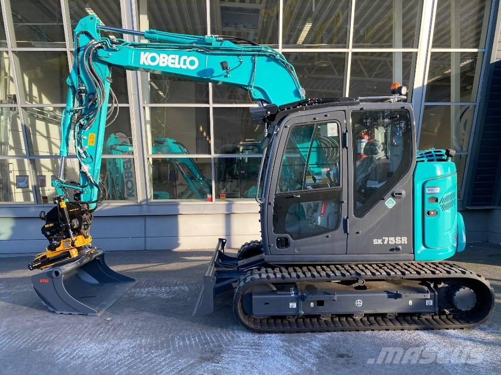 Kobelco SK75SR-7 Escavadeiras de esteiras