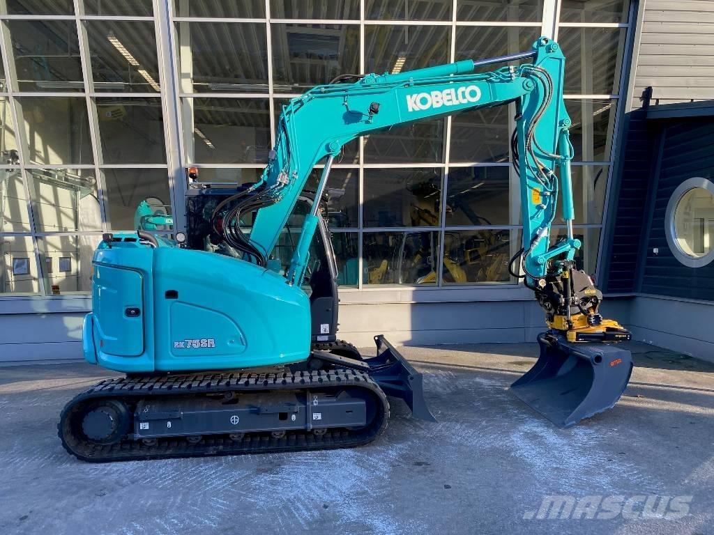 Kobelco SK75SR-7 Escavadeiras de esteiras
