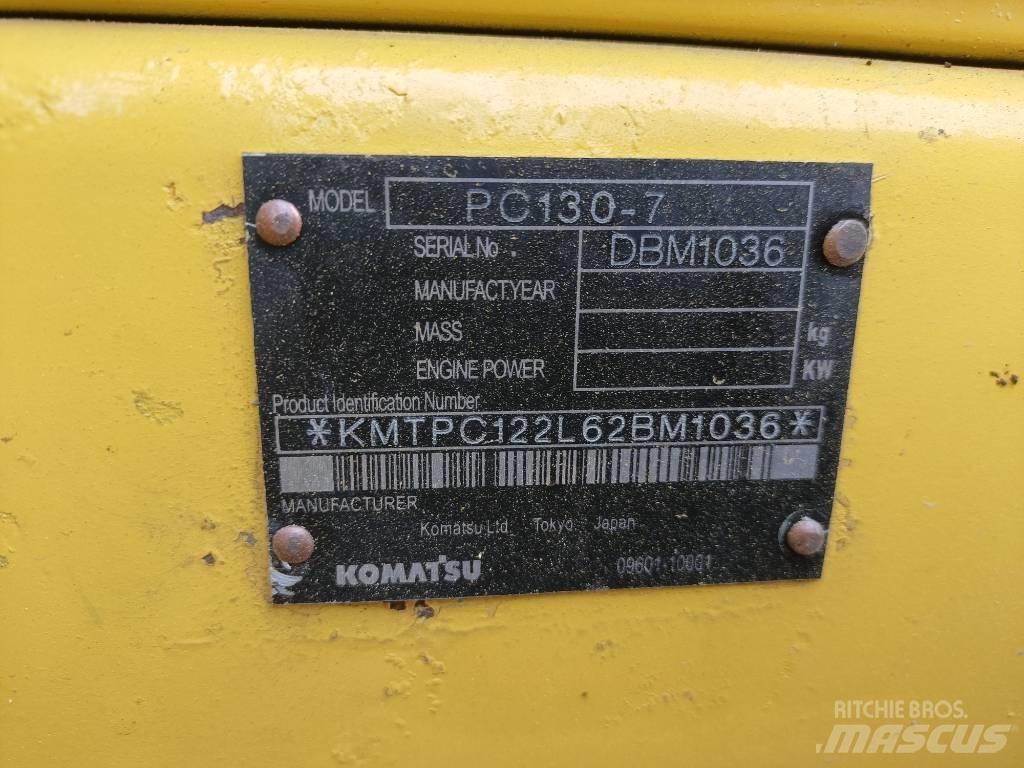 Komatsu PC130 Escavadeiras de esteiras