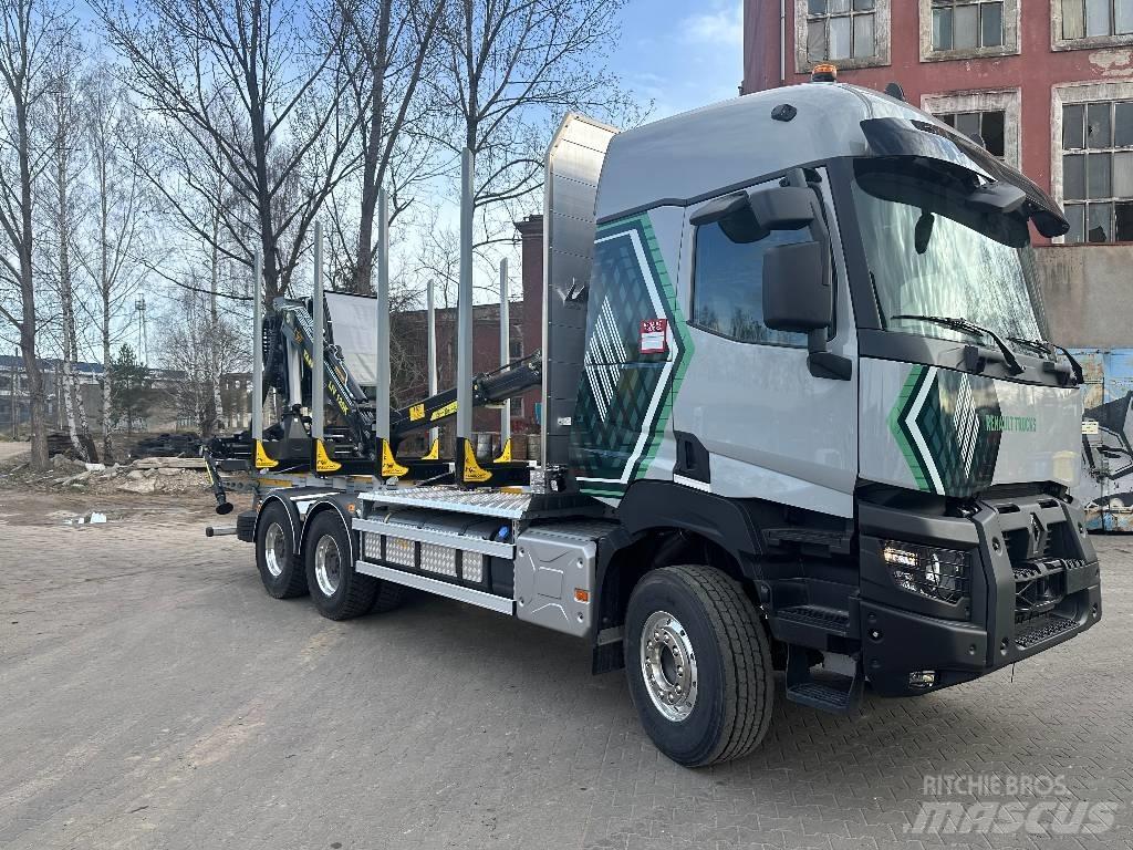 Renault Gama K 520 Caminhões de transporte de troncos
