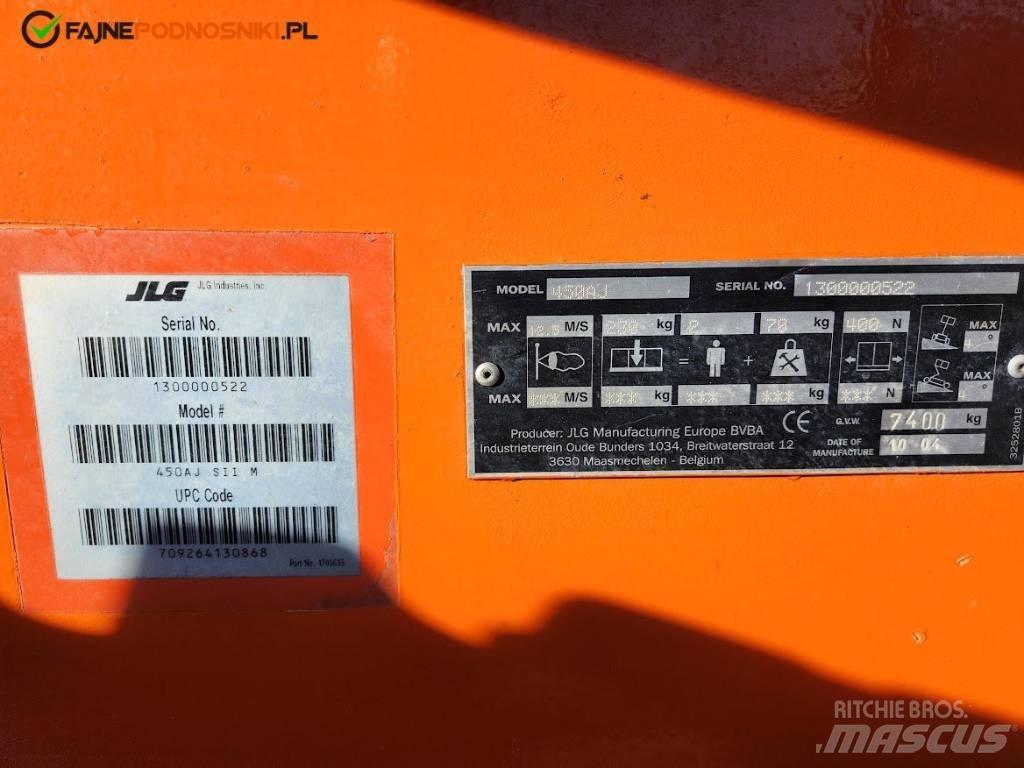 JLG 450 AJ II Elevadores braços articulados
