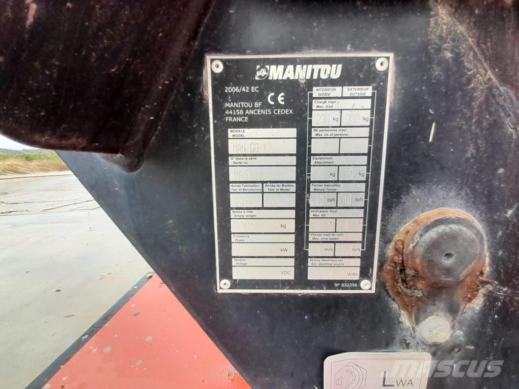 Manitou ManGo 12 Elevadores braços articulados