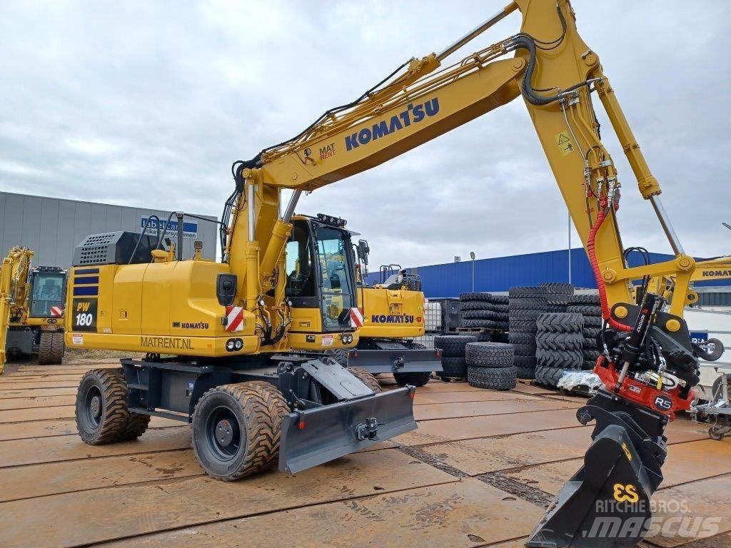 Komatsu PW180-11E0 Escavadoras de rodas