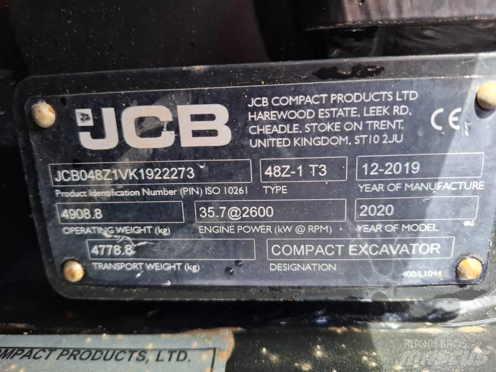 JCB 48 Z-1 Miniescavadeiras