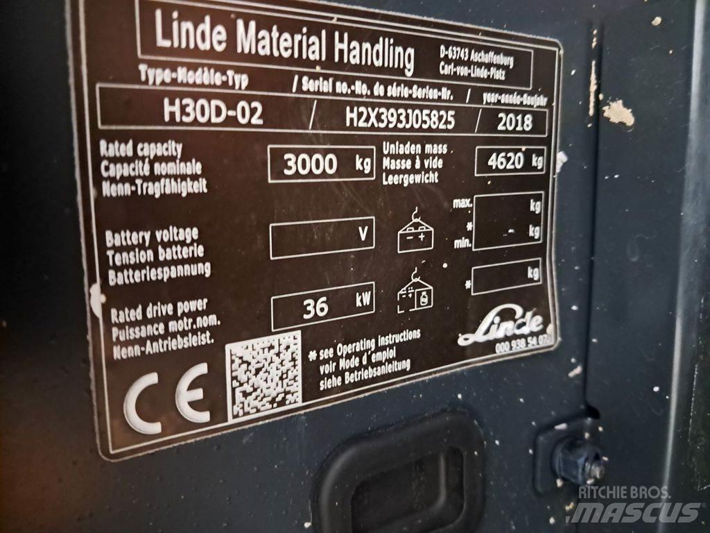 Linde H30D-02 Empilhadores Diesel