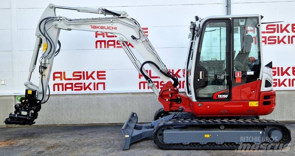Takeuchi TB 260 Miniescavadeiras