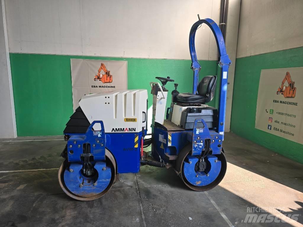 Ammann AV 40 Cilindros Compactadores tandem