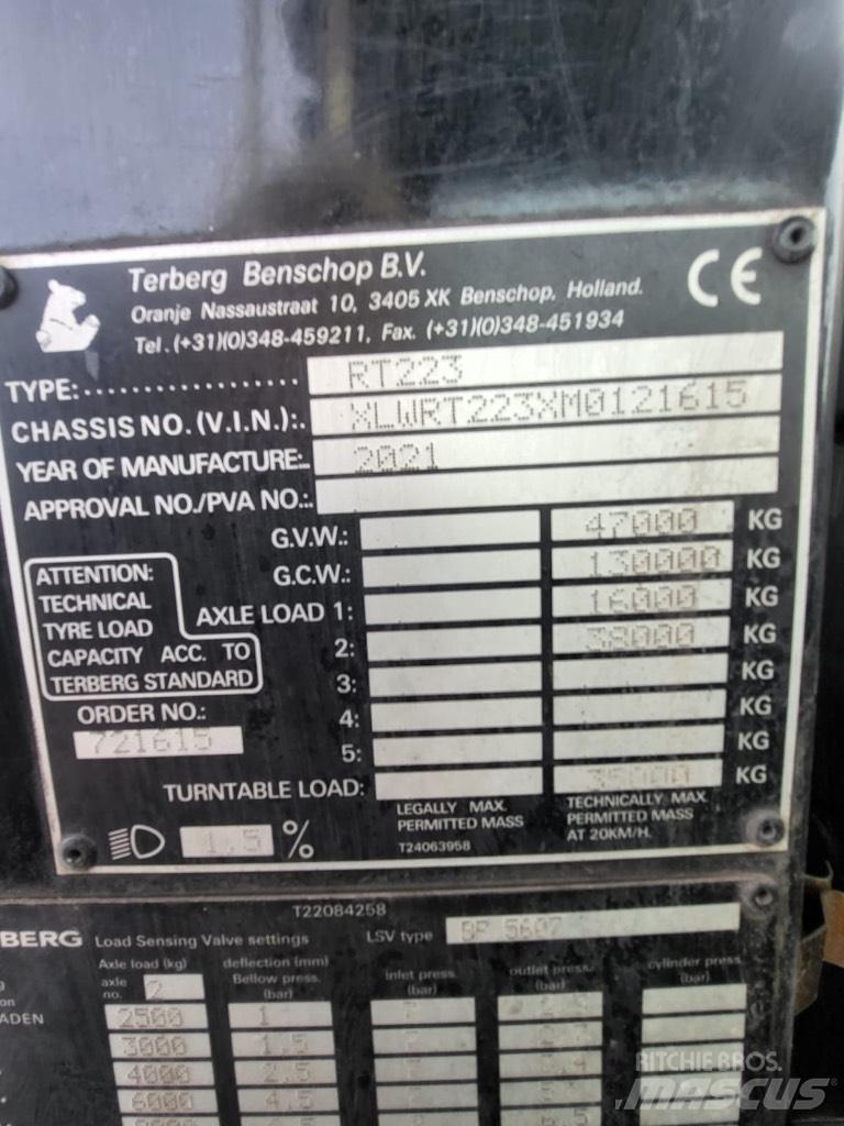 Terberg RT223 Tractores terminais