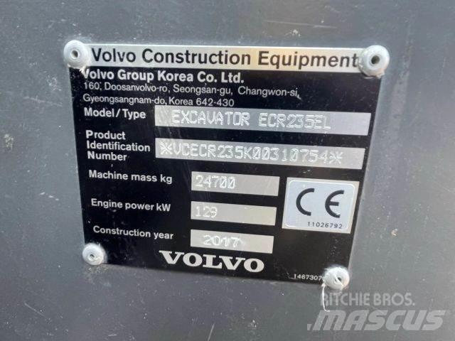 Volvo ECR235EL Escavadeiras de esteiras