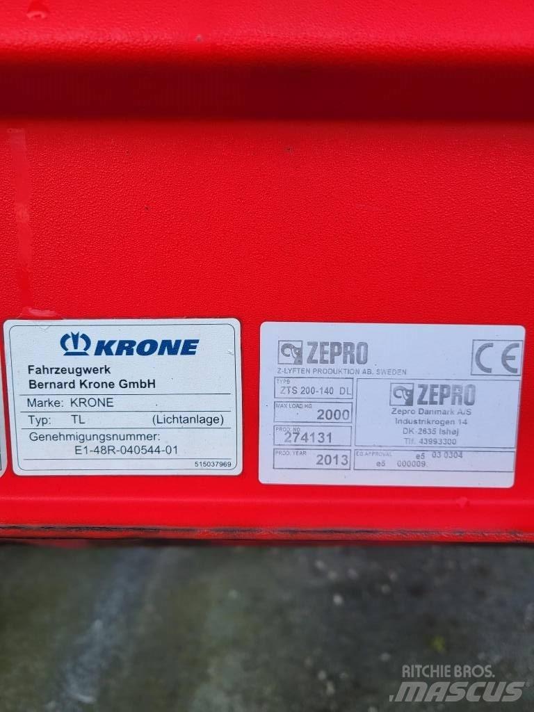 Krone SDP 27 Semi Reboques Cortinas Laterais