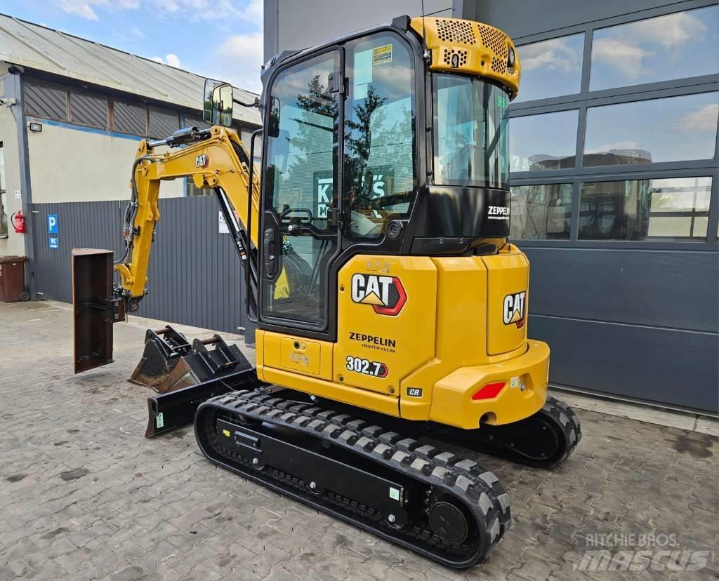 CAT 302.7 CR Miniescavadeiras