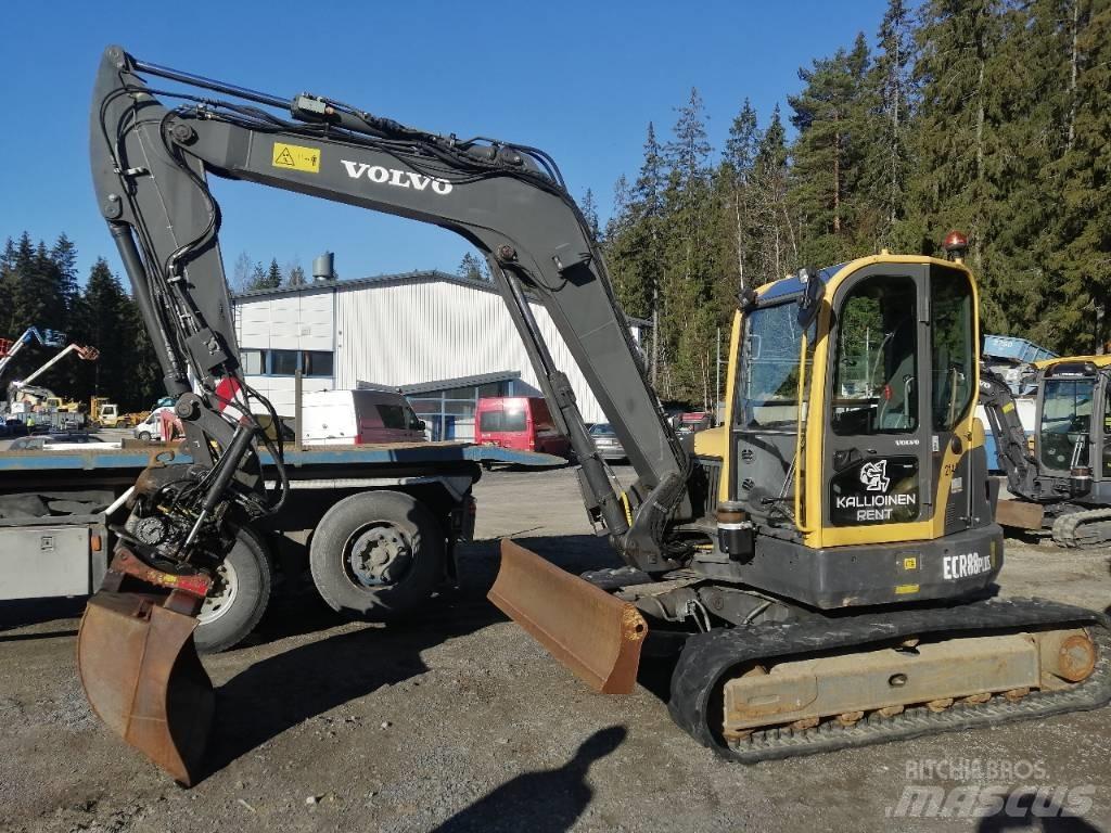 Volvo ECR 88 PLUS Escavadoras Midi 7t - 12t