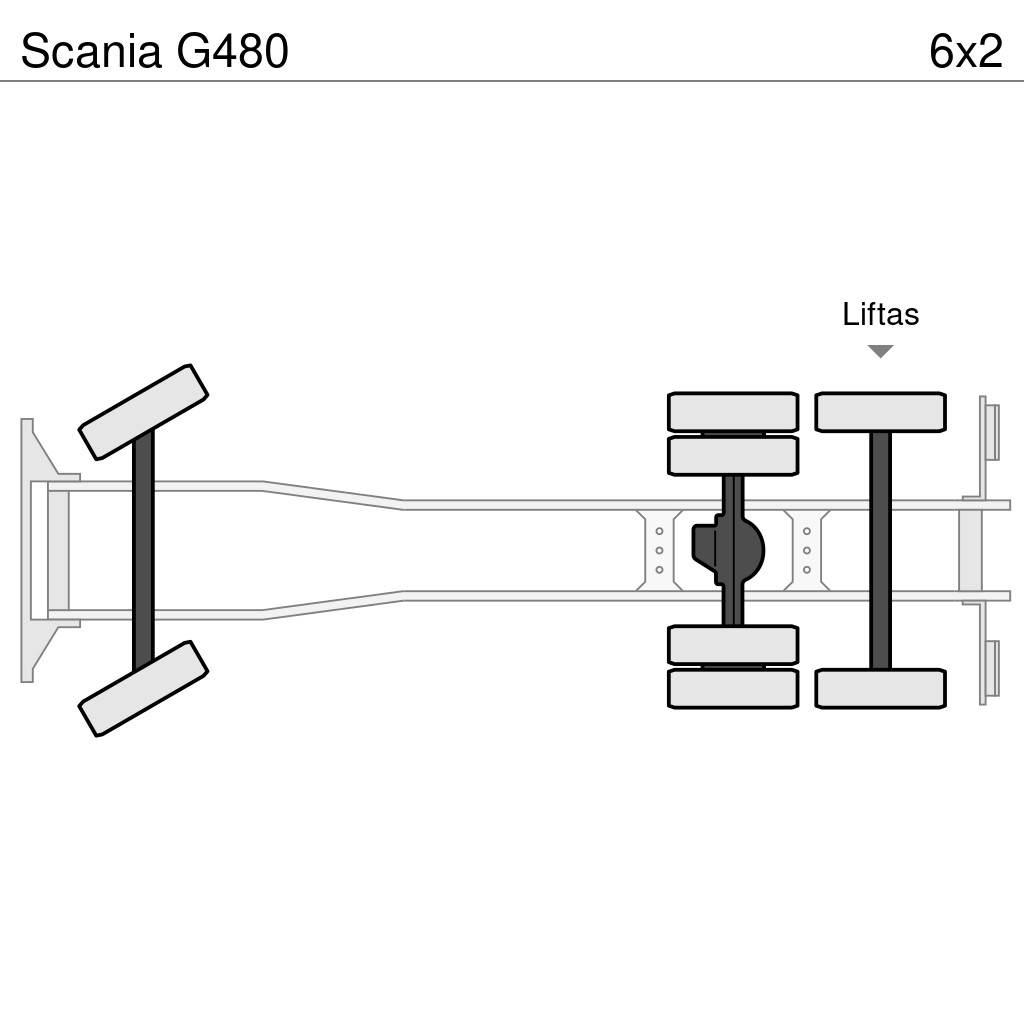 Scania G480 Caminhões de caixa fechada