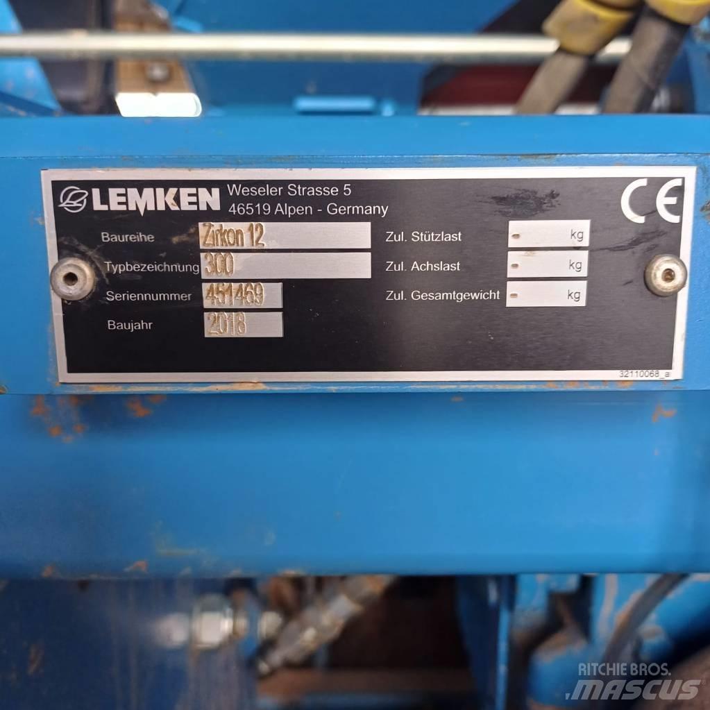 Lemken Solitär 8 Perfuradoras