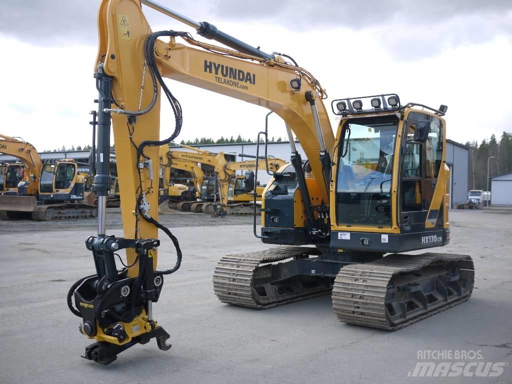 Hyundai HX 130 LCR Escavadeiras de esteiras