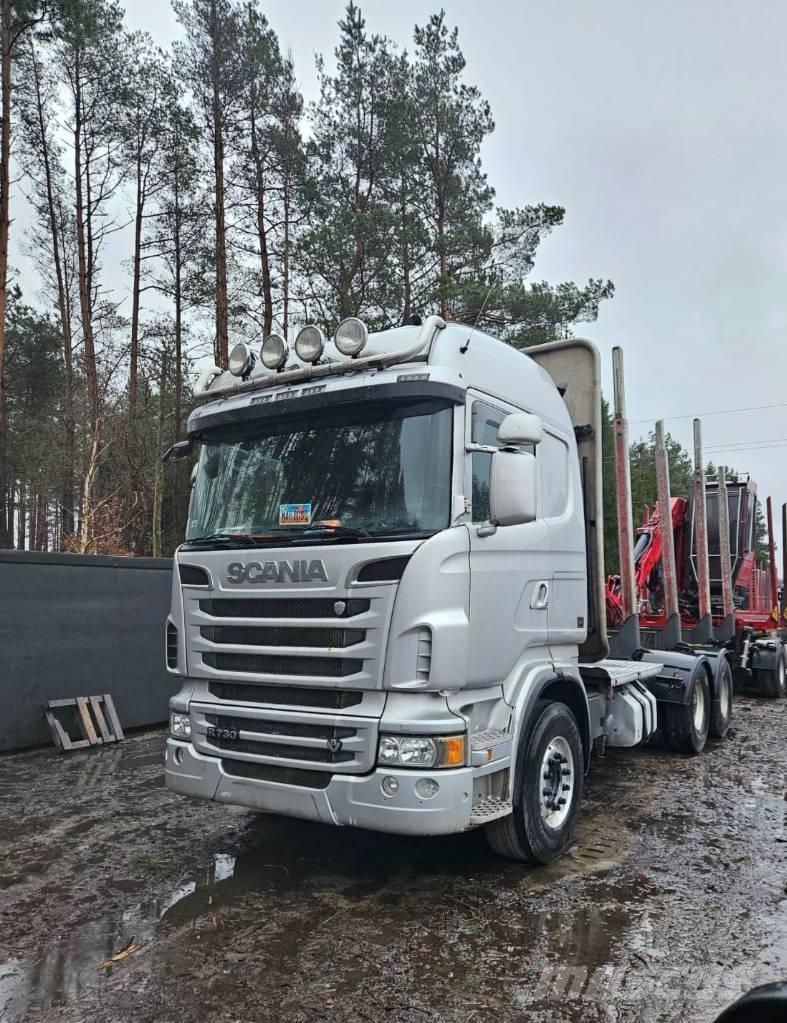 Scania R 730 Caminhões de transporte de troncos