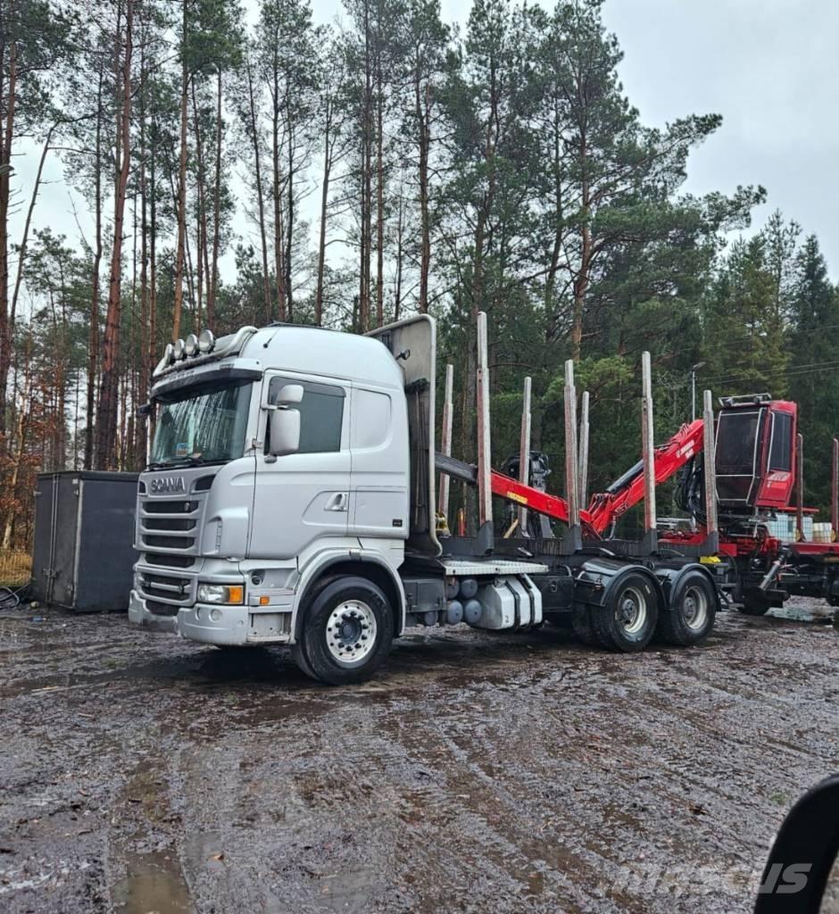 Scania R 730 Caminhões de transporte de troncos
