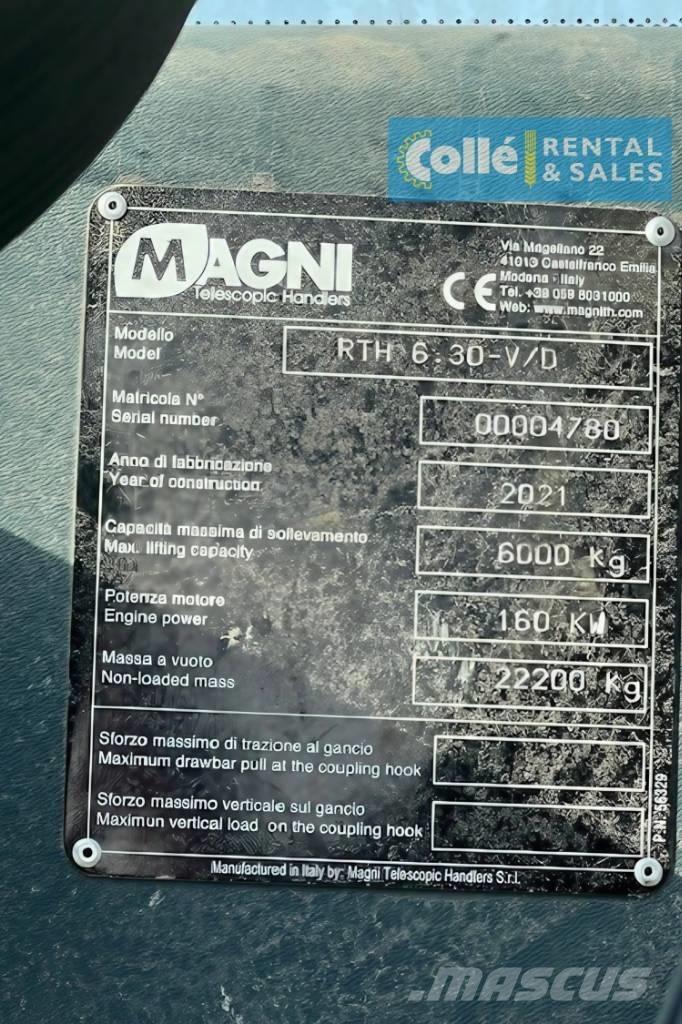 Magni RTH 6.30 | 2021 Manipulador telescópico
