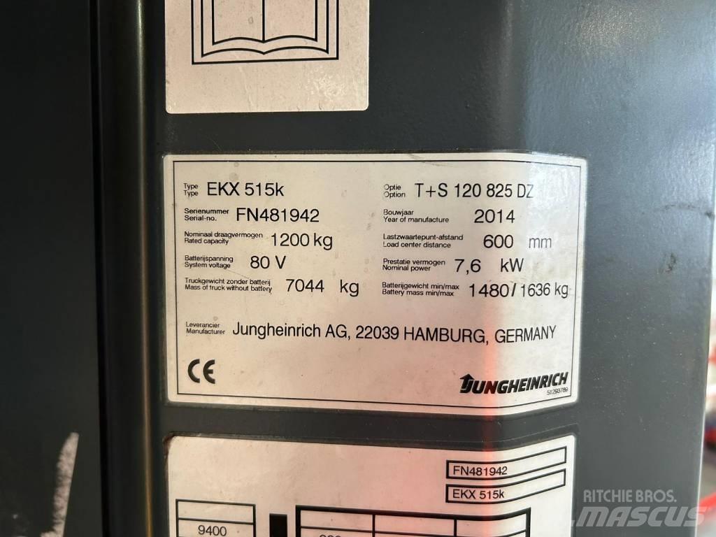 Jungheinrich EKX515k Preparadoras de encomendas de alta elevação