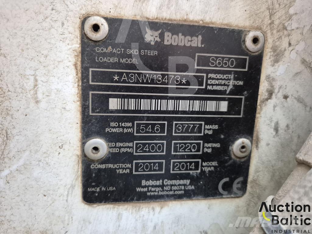 Bobcat S 650 Minicarregadeiras