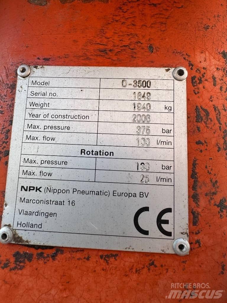 NPK D 3500 Garras
