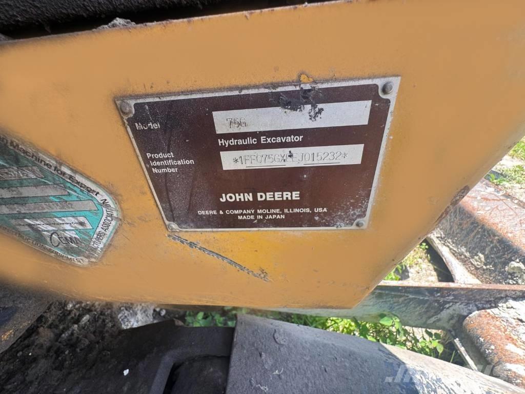 John Deere 75 G Miniescavadeiras