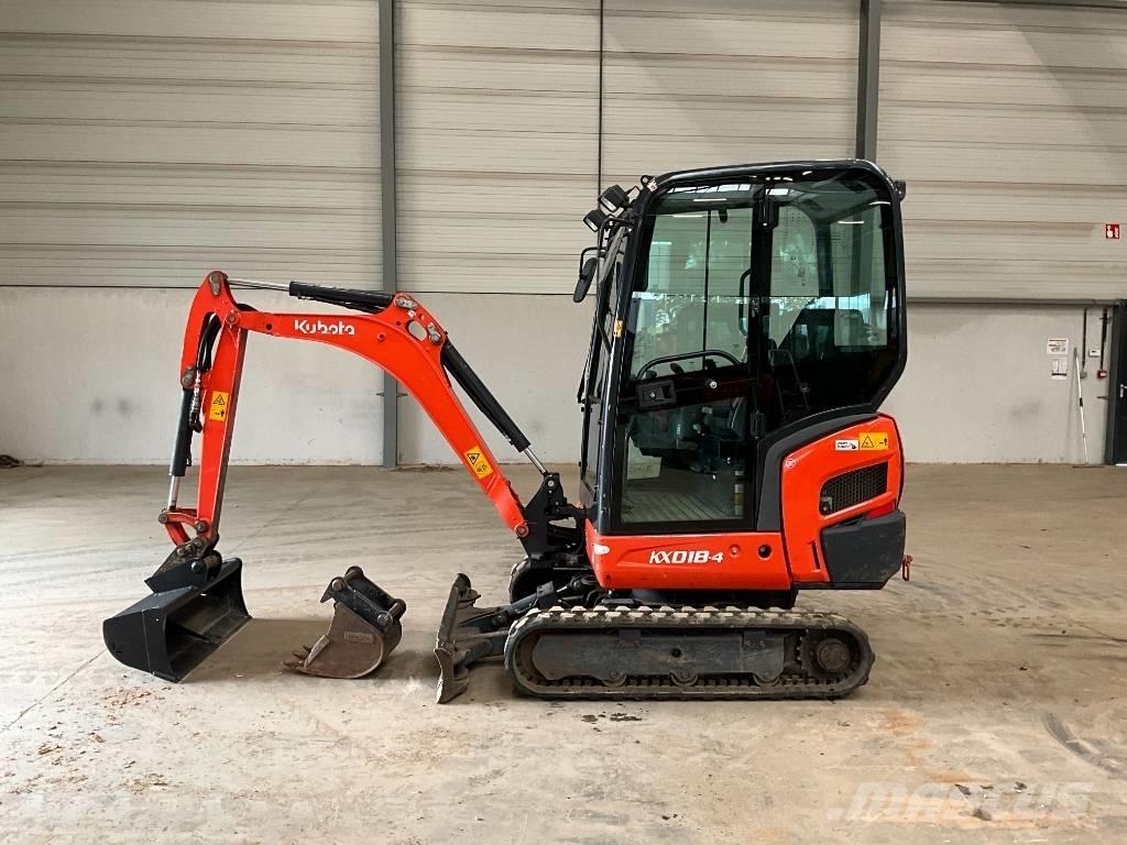 Kubota KX 018-4 Miniescavadeiras