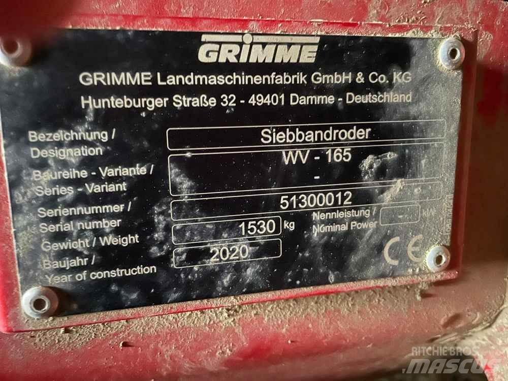 Grimme WV 165 Agricultura - Outros
