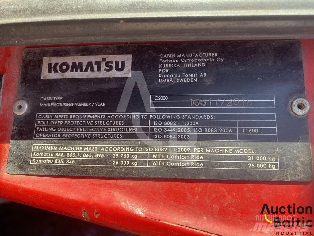 Komatsu 895 Forwarders florestais