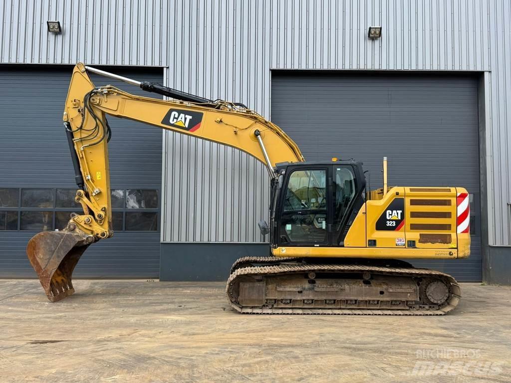 CAT 323 07A Escavadeiras de esteiras