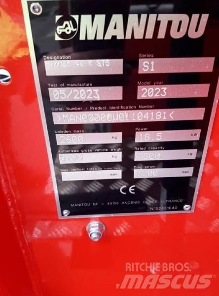 Manitou TMM25 4W Empilhadores de montagem em camião