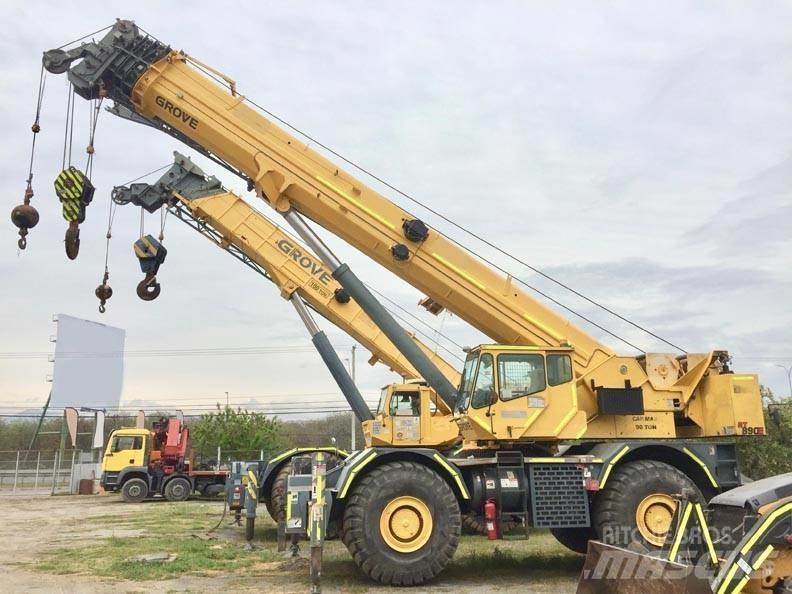 Grove RT 890 E Gruas Todo terreno