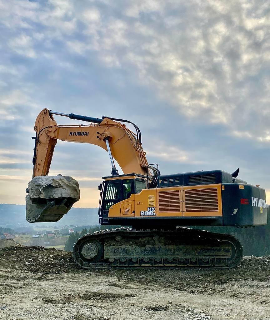 Hyundai HX900L Escavadeiras de esteiras