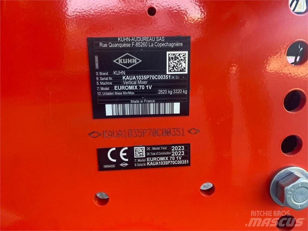 Kuhn Euromix 1 Alimentadores de misturadoras