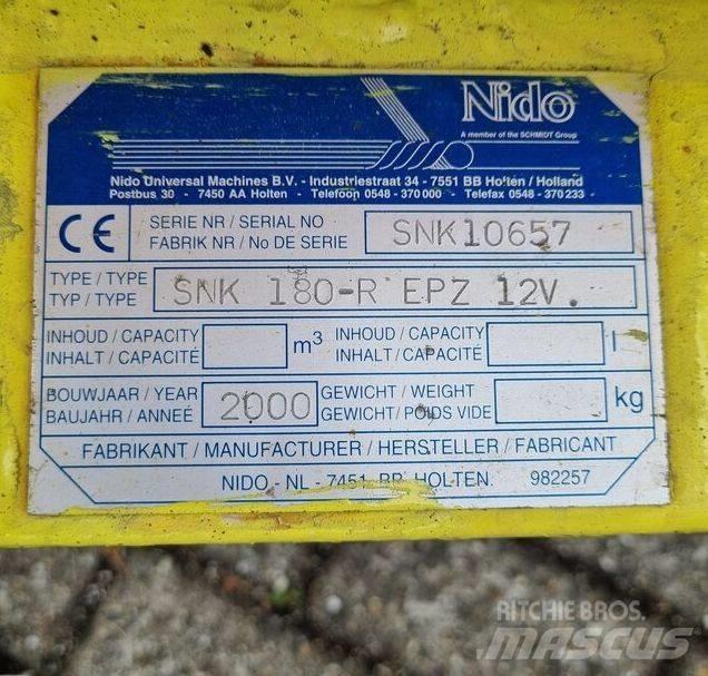 Nido SNK 180-R EPZ Lâminas de neve e arados