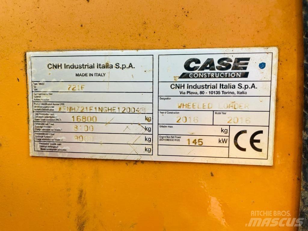 CASE 721 F Carregadeiras de rodas