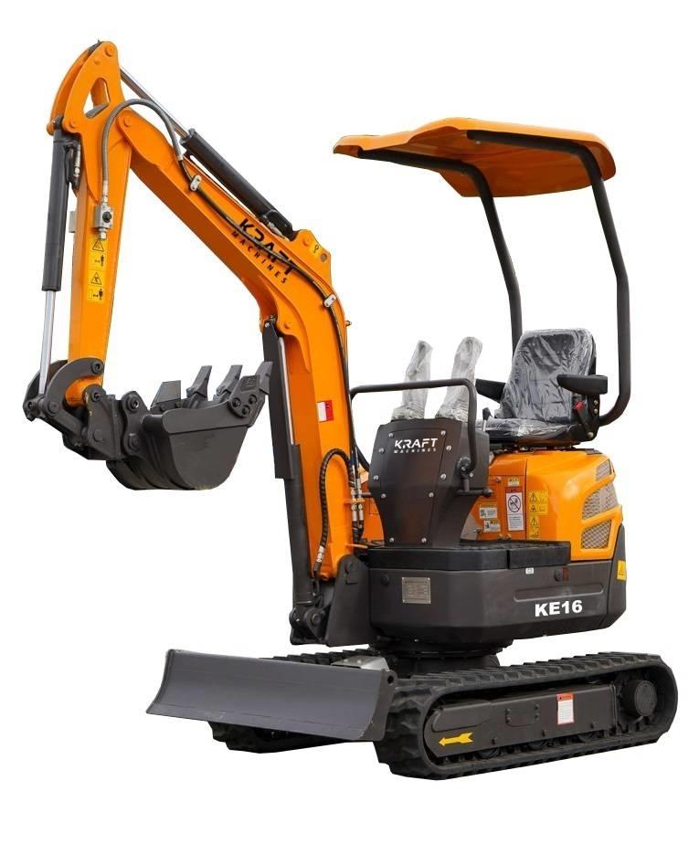 Kraft KE16 Miniescavadeiras