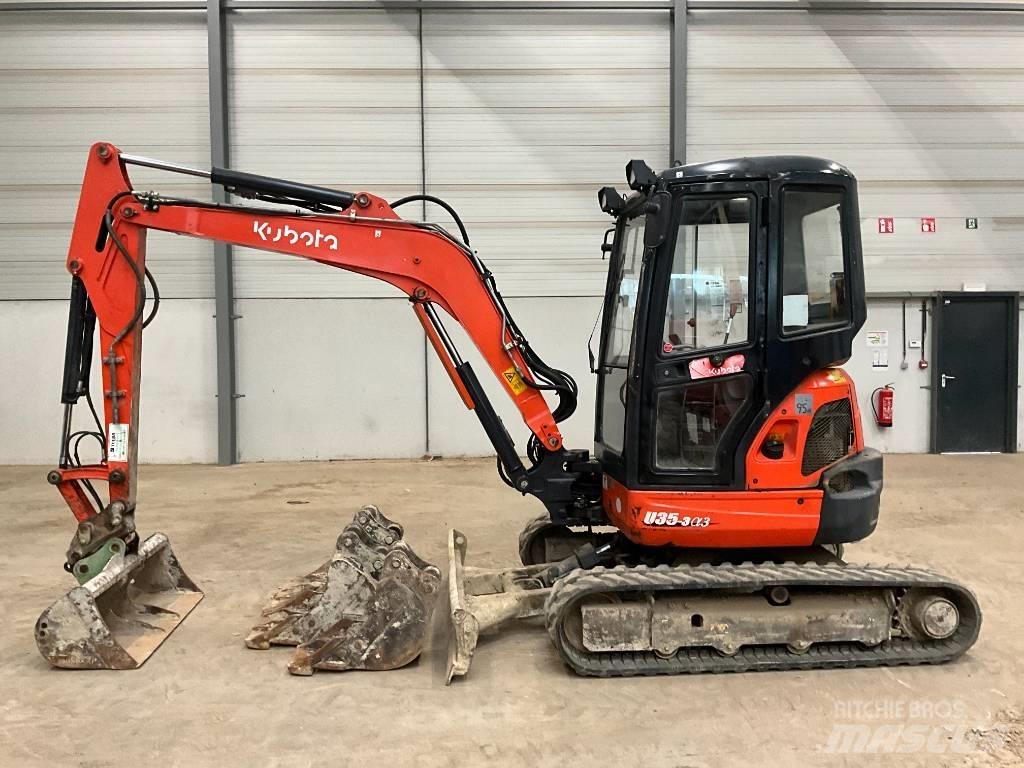 Kubota U 35-3 A 3 Miniescavadeiras