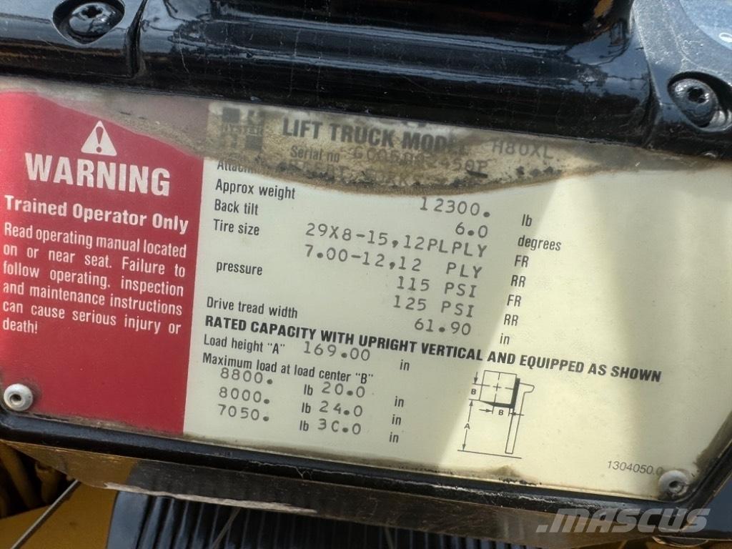 Hyster H 80 XL Empilhadores - Outros